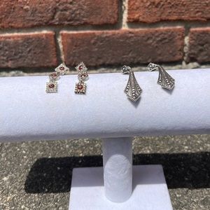 80s vintage dangle earrings Avon